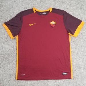 💥2/$50💥Nike Roma Soccer Dri-Fit Athletic Top